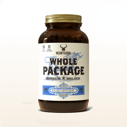 Heart & Soil  Whole Package  180 capsules