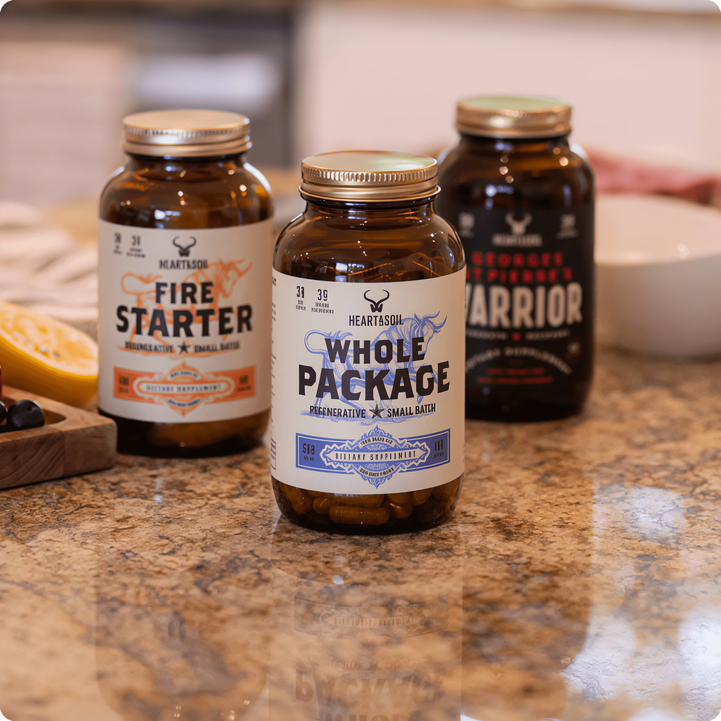 Heart & Soil  Whole Package  180 capsules