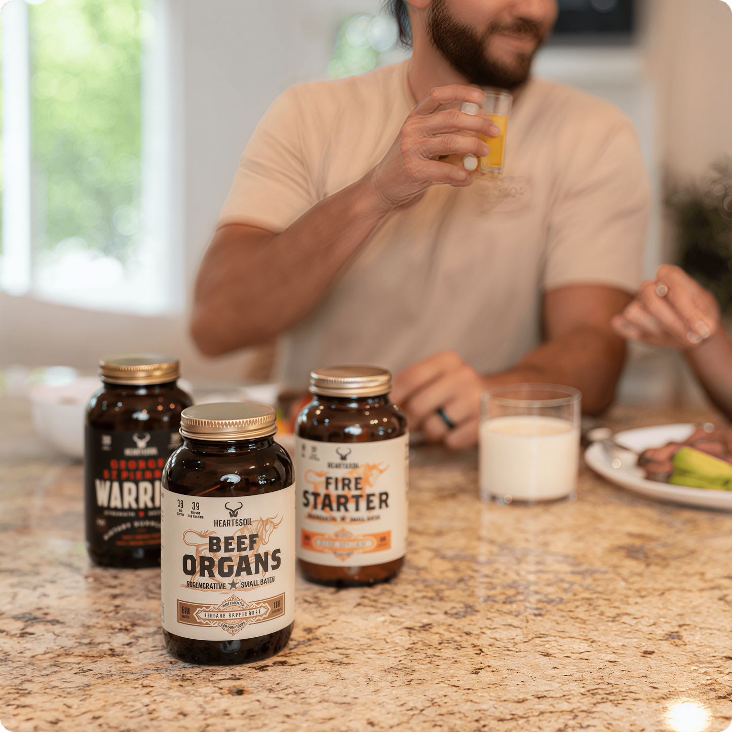 Heart & Soil  Beef Organs  180 capsules
